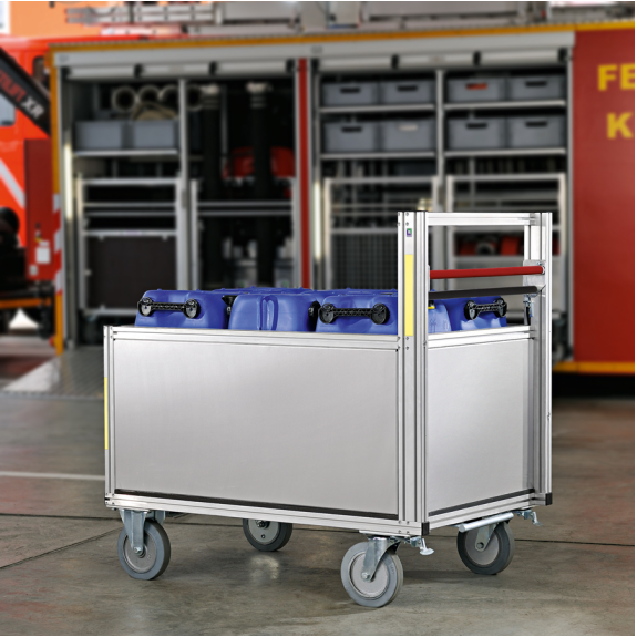 MUNK Rettungstechnik Rollcontainer mit Aluminiumbox-Beschreibung lesen