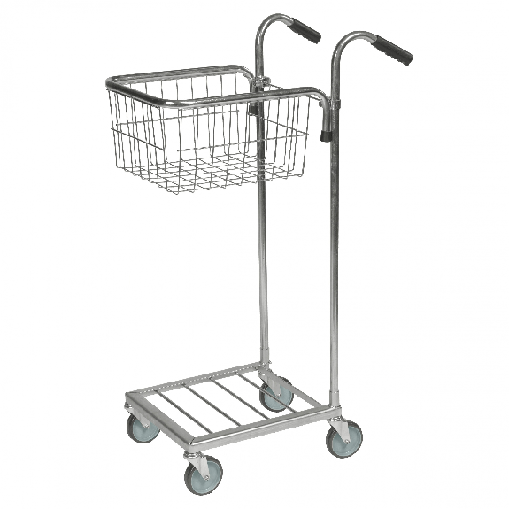 Kongamek Mini- Servierwagen verzinkt mit Korb 415x355x220mm und Bremse Kongamek Mini- Servierwagen verzinkt mit Korb 415x355x220mm und Bremse-Beschreibung lesen