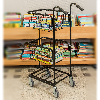 Kongamek Mini- Servierwagen verzinkt mit Korb 415x355x220mm und Bremse Kongamek Mini- Servierwagen verzinkt mit Korb 415x355x220mm und Bremse