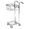 Kongamek Mini- Servierwagen verzinkt mit Korb 415x355x220mm und Bremse Kongamek Mini- Servierwagen verzinkt mit Korb 415x355x220mm und Bremse