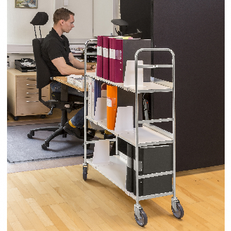 Mobiler Etagenwagen 790x290x1500mm verzinkt 100kg-Beschreibung lesen