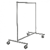 Kongamek mobiler Kleiderständer 1700x600x1690mm 150kg Tragkraft mit Bremse Kongamek mobiler Kleiderständer 1700x600x1690mm 150kg Tragkraft mit Bremse