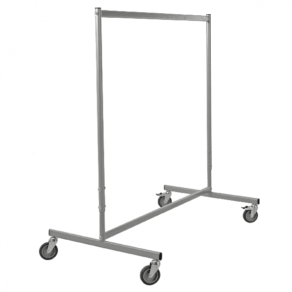 Rack de vêtements mobiles 1700x600x1690mm 150kg de charge avec freinage-Leggi tutto