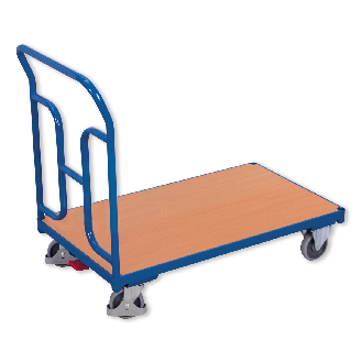 VARIOfit Schiebebügelwagen 250kg Tragkraft mit gebogenen Rohren 880x500mm-Beschreibung lesen