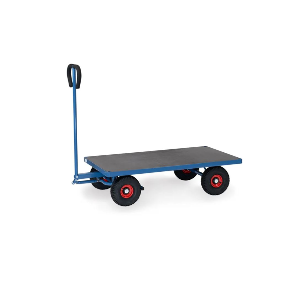 Handwagen mit Plattform, 1260x700 mm Ladefläche-Beschreibung lesen