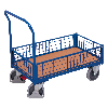 Kastenwagen mit 4 Drahtgitterwänden 1210x750mm