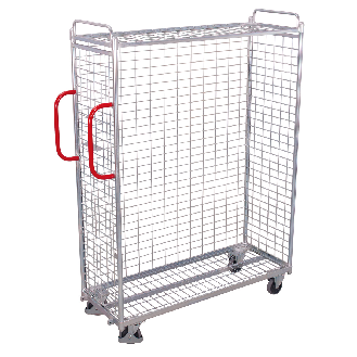 Kommissionierwagen aus Drahtgitter 1250x460mm-Beschreibung lesen