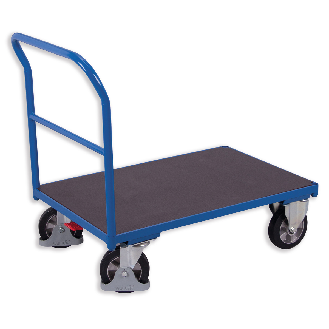 Schiebebügelwagen 1000kg Tragkraft mit Siebdruckplatte 1225x800mm-Beschreibung lesen