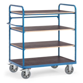 Super-MultiVario-Transporter Etagenwagen mit 4 Etagen 1000x700 mm-Beschreibung lesen