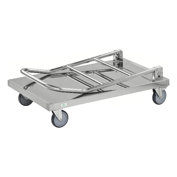 Kongamek Edelstahl- Plattformwagen rostfrei 800x500x940mm Gummibereifung mit Bremse Kongamek Edelstahl- Plattformwagen rostfrei 800x500x940mm Gummibereifung mit Bremse-Beschreibung lesen