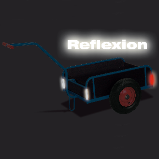 Handwagen ohne Bordwand mit Vollgummibereifung 1000x635mm-Beschreibung lesen