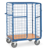 Paketwagen mit 3 Wänden, Tür und Dach aus Drahtgitter, Höhe 1500mm 1000x600mm Paketwagen mit 3 Wänden, Tür und Dach aus Drahtgitter, Höhe 1500mm 1000x600mm