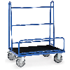 Plattenwagen mit festen Rohrbügeln 1070x435 mm Ladefläche mit Riefengummi