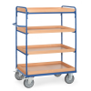 Etagenwagen mit Holzkästen 4 Etagen 1200x800