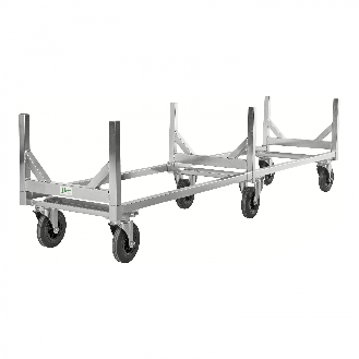 Langgutwagen 2800x608x700mm mit 800kg Tragkraft und Gummibereifung ohne Bremse-Beschreibung lesen