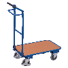 Klappbarer Wagen mit Sicherheitsbremse 150 kg