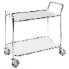 Kongamek Tischwagen mit 250kg Tragkraft 850x508mm Ladefläche in weiss Kongamek Tischwagen mit 250kg Tragkraft 850x508mm Ladefläche in weiss