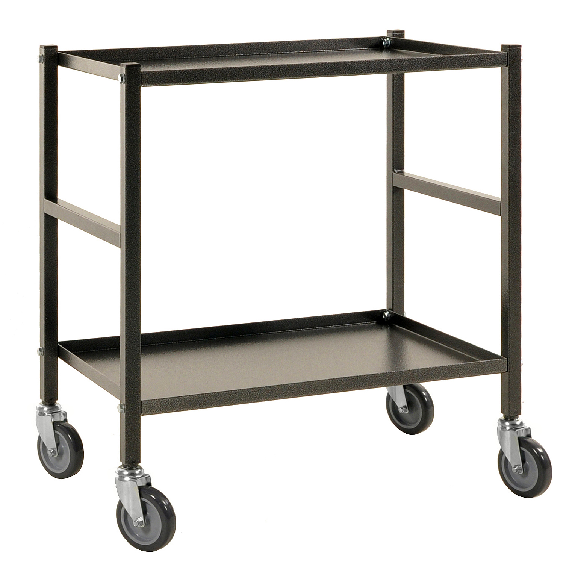 Kongamek Tischwagen 625x414mm Ladefläche in Anthrazit grau ohne Bremse-Beschreibung lesen