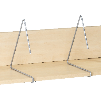 Kongamek Archivwagen in Birkeoptik mit 2 schrägen Böden 820x720mm 4 Buchstützen und 50kg Tragkraft-Beschreibung lesen