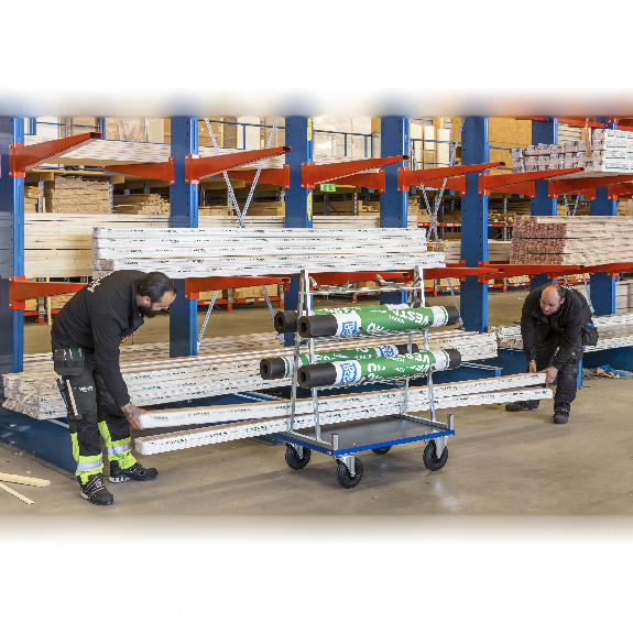 Plattenwagen verzinkt 1000x700x1380mm mit Gummibereifung mit Bremse Plattenwagen verzinkt 1000x700x1380mm mit Gummibereifung mit Bremse-Beschreibung lesen