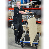 Plattenwagen verzinkt 1000x700x1380mm mit Gummibereifung mit Bremse Plattenwagen verzinkt 1000x700x1380mm mit Gummibereifung mit Bremse