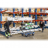 Plattenwagen verzinkt 1000x700x1380mm mit Gummibereifung mit Bremse Plattenwagen verzinkt 1000x700x1380mm mit Gummibereifung mit Bremse