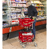 Kongamek Sammelwagen mit 2 Böden als Zubehör für Einkaufskörbe 560x260mm Kongamek Sammelwagen mit 2 Böden als Zubehör für Einkaufskörbe 560x260mm