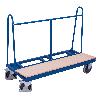 Plattenwagen mit Ladefläche aus Sperrholz