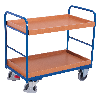 Etagenwagen, niedrig mit 2 Ladeflächen, umrandet 965x555mm