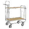 ESD-Etagenwagen Serie 8000-L mit 2 Etagen 1000x425mm Ladefläche mit Bremse