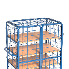 Chariot haut 5 plateaux 8581-3DE
