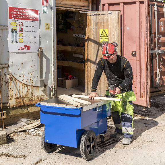 Werkzeugwagen blau 1260x760x720 mm, Tragkraft 400 kg-Beschreibung lesen