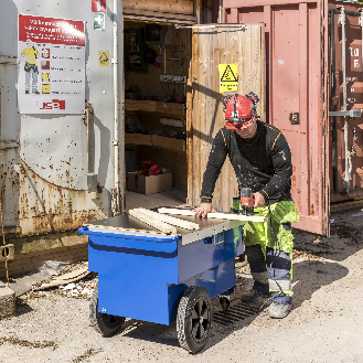 Werkzeugwagen blau 1260x760x720 mm, Tragkraft 400 kg-Beschreibung lesen