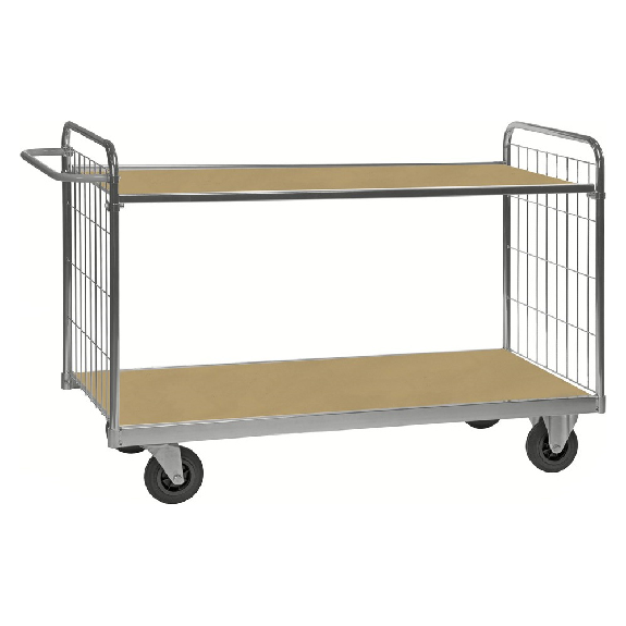 ESD-Etagenwagen Serie 9000-XL 2 Etagen 1600x600mm ESD-Etagenwagen Serie 9000-XL 2 Etagen 1600x600mm-Beschreibung lesen