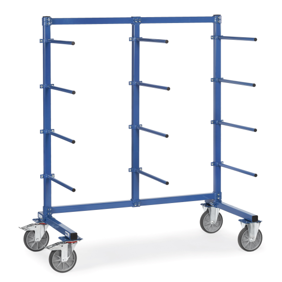 Tragarmwagen 1200x800mm, 12 Tragarme einseitig mit PVC-Schlauch überzogene Tragarme Tragarmwagen 1200x800mm, 12 Tragarme einseitig mit PVC-Schlauch überzogene Tragarme-Beschreibung lesen