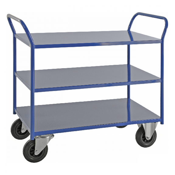 Etagenwagen voll verschweisst mit 3 Böden 940x540mm Ladefläche ohne Bremse Etagenwagen voll verschweisst mit 3 Böden 940x540mm Ladefläche ohne Bremse-Beschreibung lesen