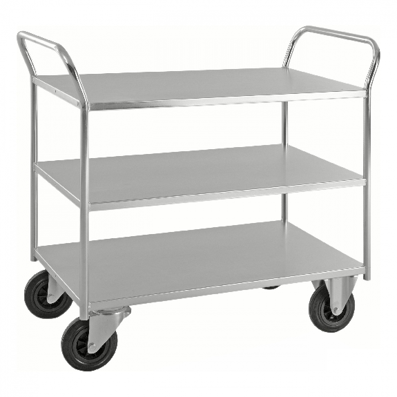 Etagenwagen voll verschweißt und verzinkt mit 3 Böden 940x440mm Ladefläche mit Bremse Etagenwagen voll verschweißt und verzinkt mit 3 Böden 940x440mm Ladefläche mit Bremse-Beschreibung lesen