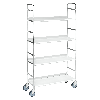 Mobiler Etagenwagen 790x290x1500mm verzinkt 75kg