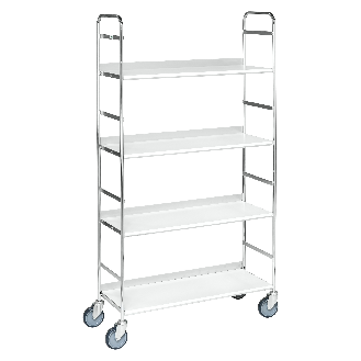 Mobiler Etagenwagen 790x290x1500mm verzinkt 75kg-Beschreibung lesen