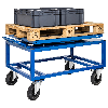 Schwenkteller 1338x810x152mm in blau als Zubehör für Palettenwagen