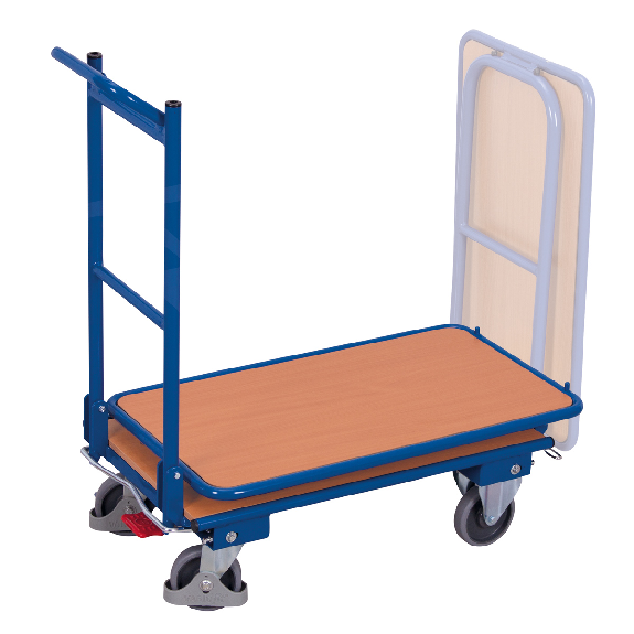 VARIOfit Klappbügelwagen mit 2 Etagen 720x450mm Ladefläche VARIOfit Klappbügelwagen mit 2 Etagen 720x450mm Ladefläche-Beschreibung lesen