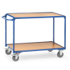 Fetra Tischwagen mit Holzwerkstoffplatten 2 Etagen 1020x500x830mm Außenmaße Fetra Tischwagen mit Holzwerkstoffplatten 2 Etagen 1020x500x830mm Außenmaße