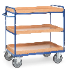 Etagenwagen mit Holzkästen 3 Etagen 850x500