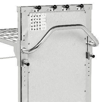 Einkaufswagen mit 2 verstellbaren Böden 965x520x1100mm Gummi 300kg Tragkraft mit Bremse-Beschreibung lesen