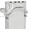 Einkaufswagen mit 2 verstellbaren Böden 965x520x1100mm Gummi 300kg Tragkraft mit Bremse
