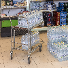 Kongamek Einkaufswagen mit 2 Böden klappbar 860x530x1010mm Gummi 300kg Tragkraft ohne Bremse Kongamek Einkaufswagen mit 2 Böden klappbar 860x530x1010mm Gummi 300kg Tragkraft ohne Bremse