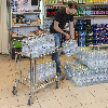 Kongamek Einkaufswagen mit 2 Böden klappbar 860x530x1010mm Gummi 300kg Tragkraft ohne Bremse Kongamek Einkaufswagen mit 2 Böden klappbar 860x530x1010mm Gummi 300kg Tragkraft ohne Bremse