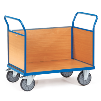 Fetra Multivario Dreiwandwagen mit Buchendekor 1000x600mm Ladefläche-Beschreibung lesen