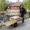 Schwerlastwagen 1650x615mm Ladefläche mit pannensicherer Bereifung und 500kg Tragkraft