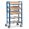 Eurokastenwagen mit 5 Holzwerkstoffplatten, 13mm hoch